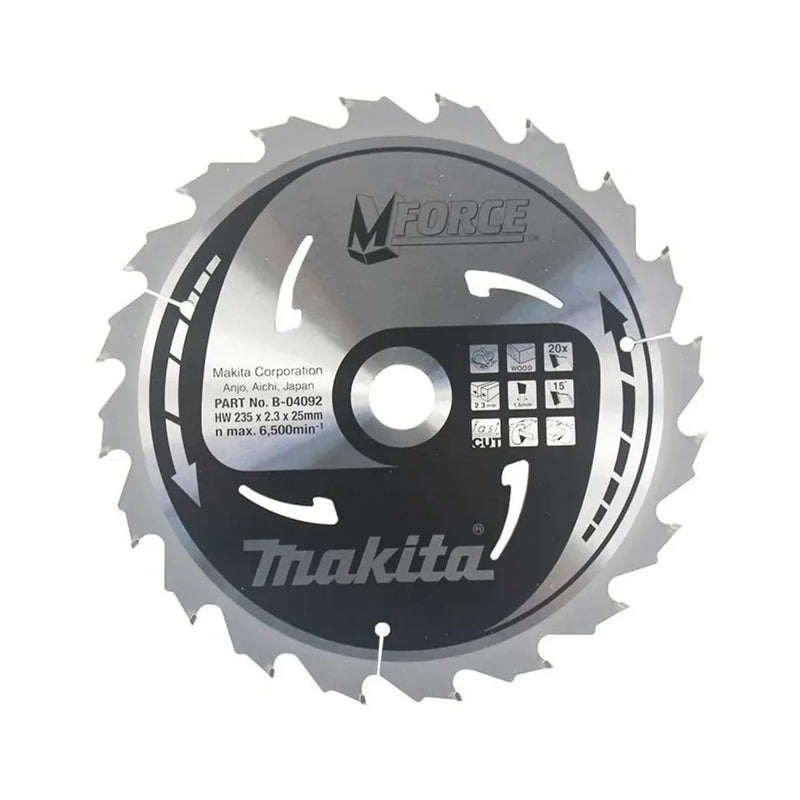 Makita Circular Saw Blade TCT 235x25mm 20T