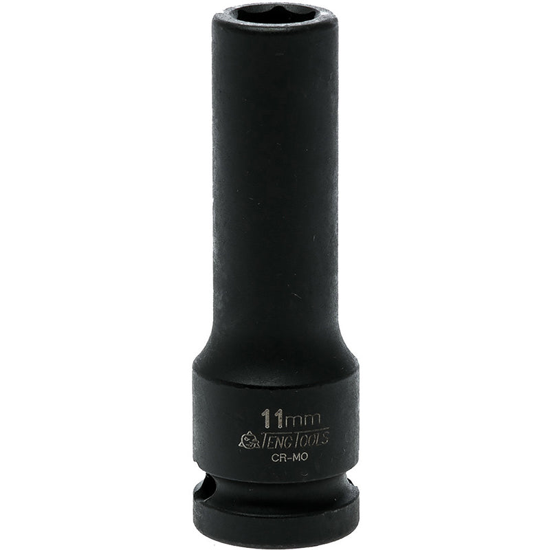 Teng 1/2in Dr. Deep Impact Socket 11mm Din