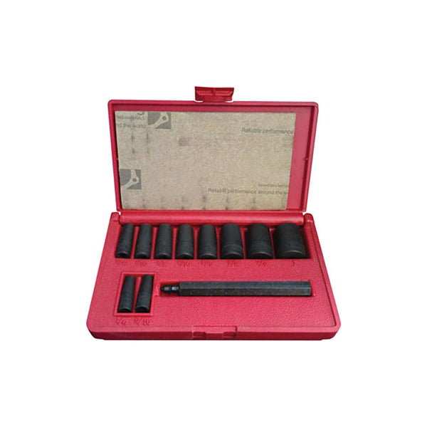 T&E Tools Hollow Punch Set Maun Wad Punch