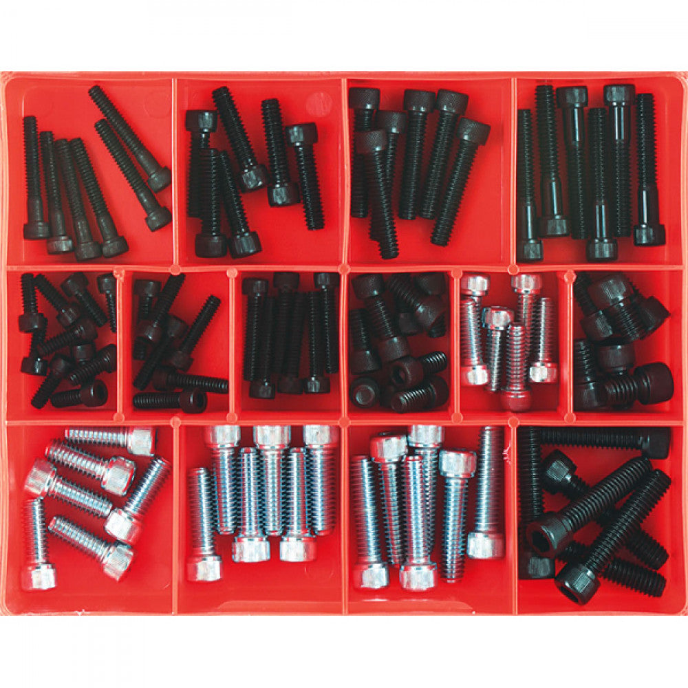 92Pc Bsw Socket Head Cap Screw Assortment