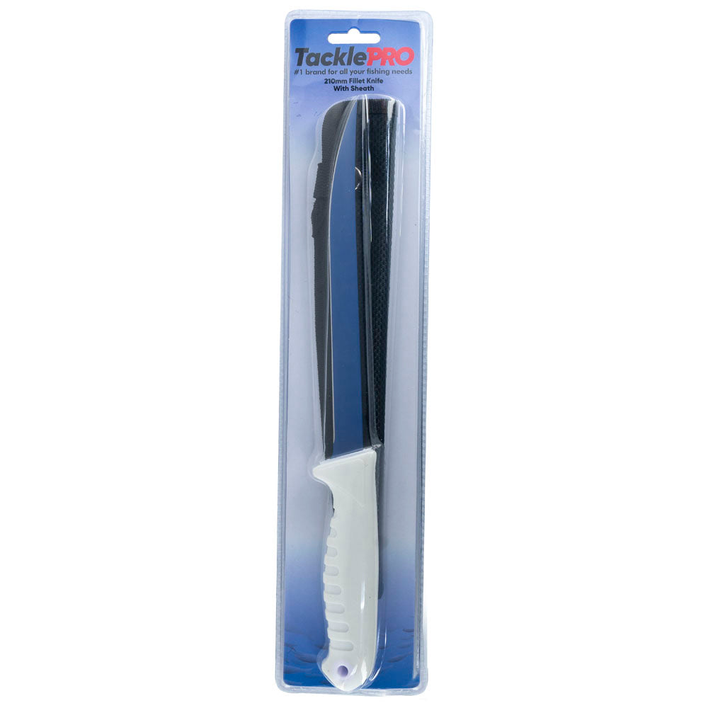 Tacklepro 8" Fillet Knife With Sheath - 210mm