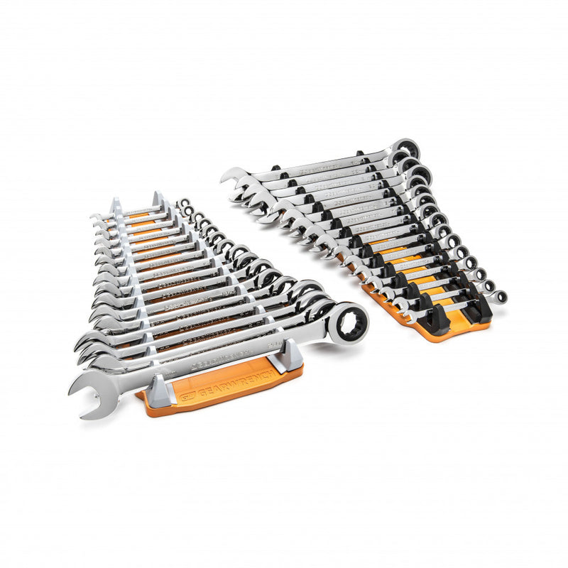 GearWrench 2 Pc. 16 Slot Reversible Wrench Rack