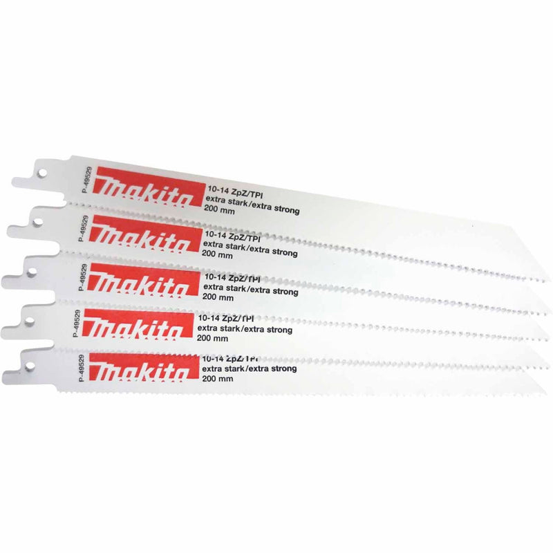 5 Pack Reciprocating Blade 200x10-14TPI