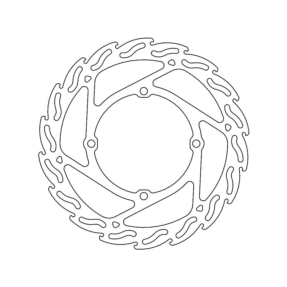 Front Brake Disc Moto Master Flame Suzuki Rmz250 19-21 Rmz450 18-21