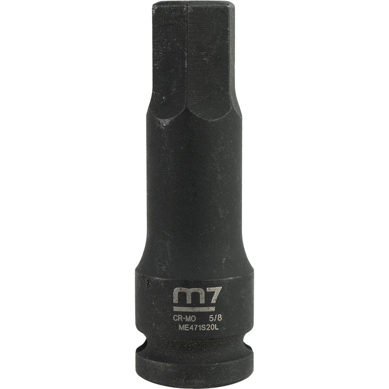 M7 Impact In Hex Socket, 1/2in Drive, 5/8in