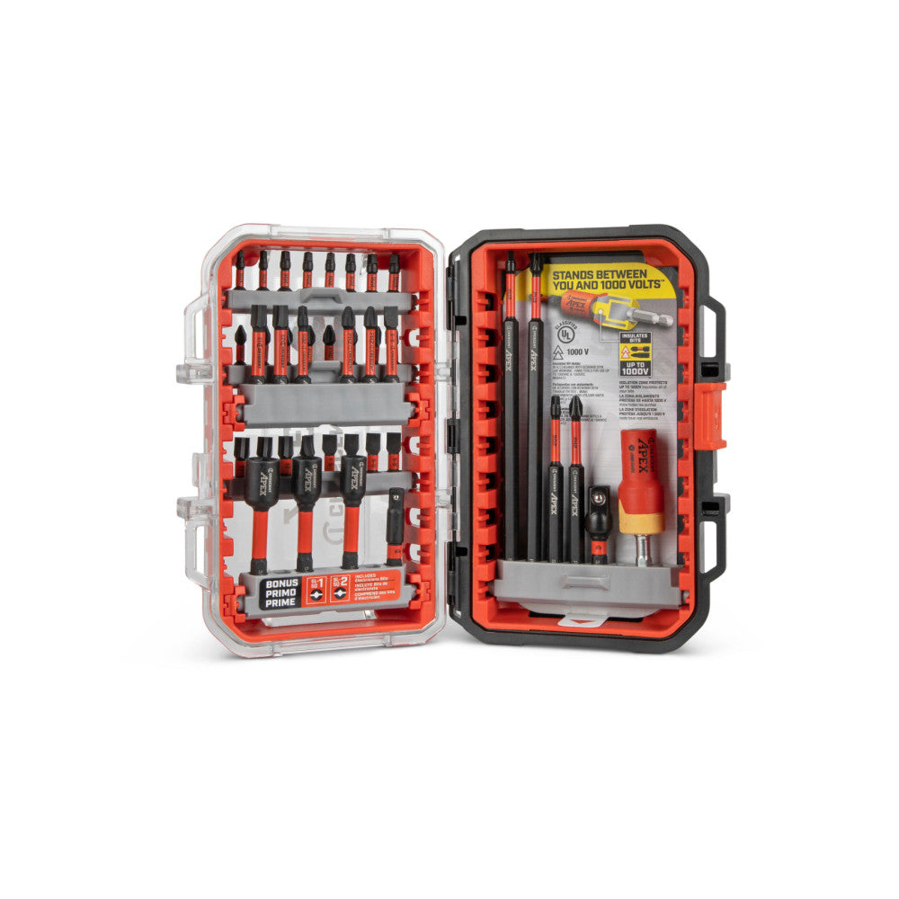 Crescent 40 Pc. EShock-Guard™ AlphaCASE™ Set