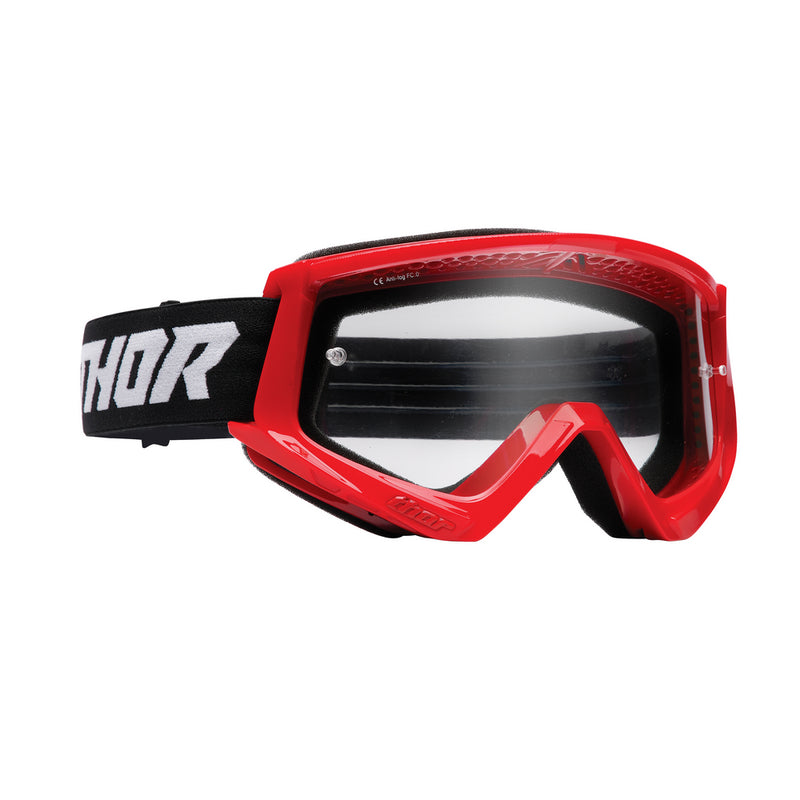 Thor MX Goggles S22 Youth Combat Red/Black