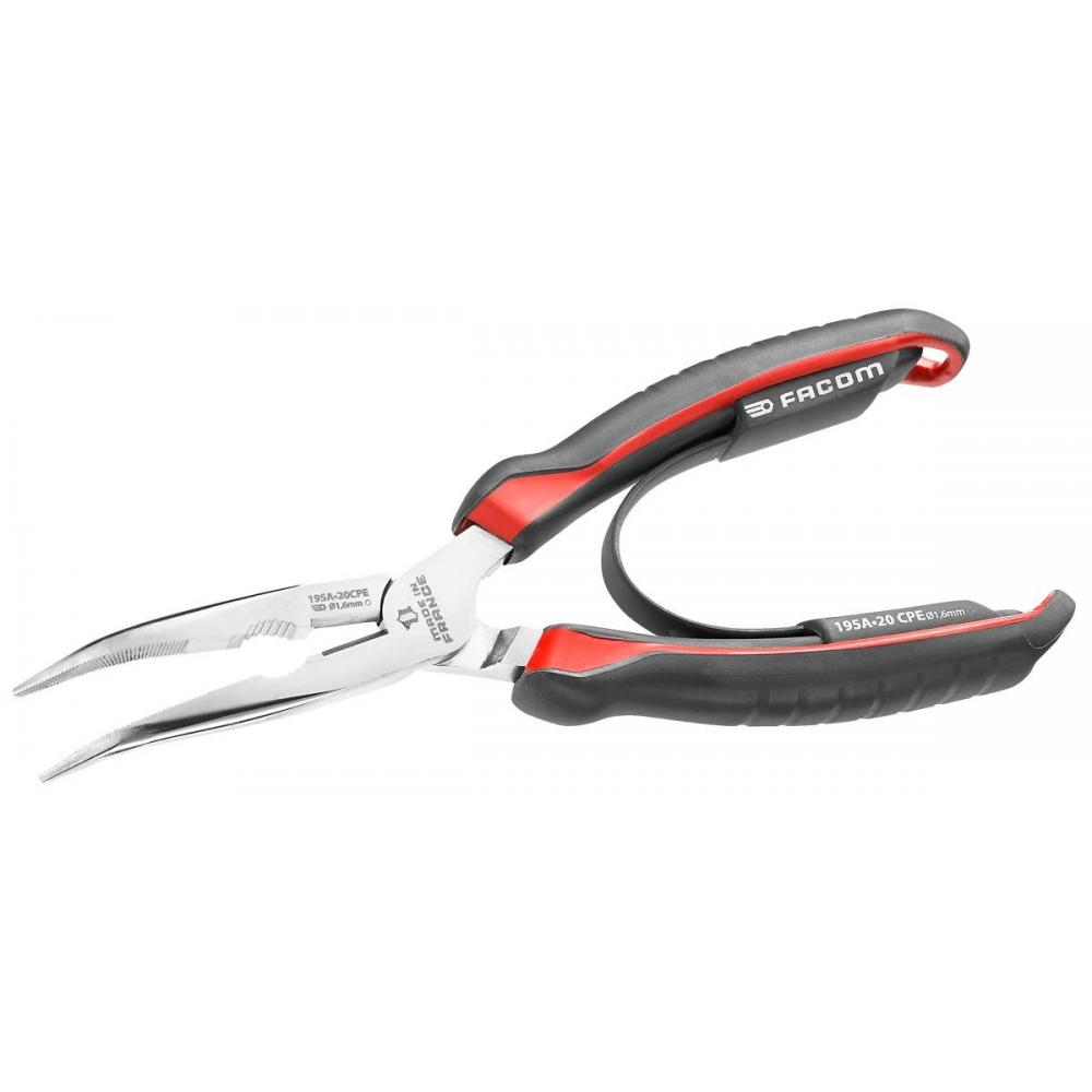 Plier Bent Nose Ergo 200mm Facom 195.20CPE