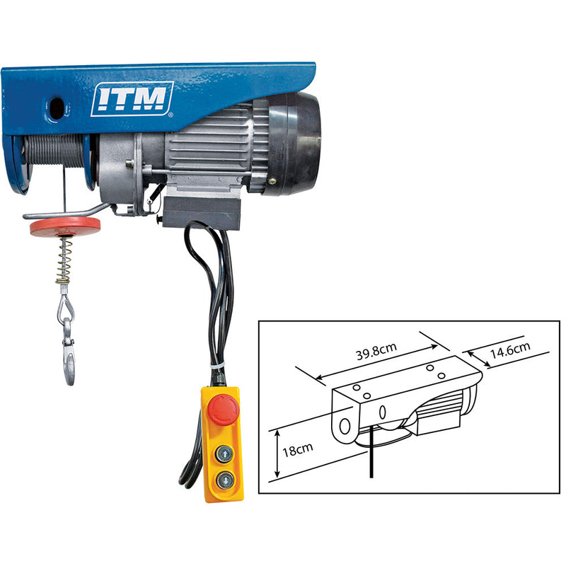 ITM Electric Hoist-Pro Wire Hoist 500kg