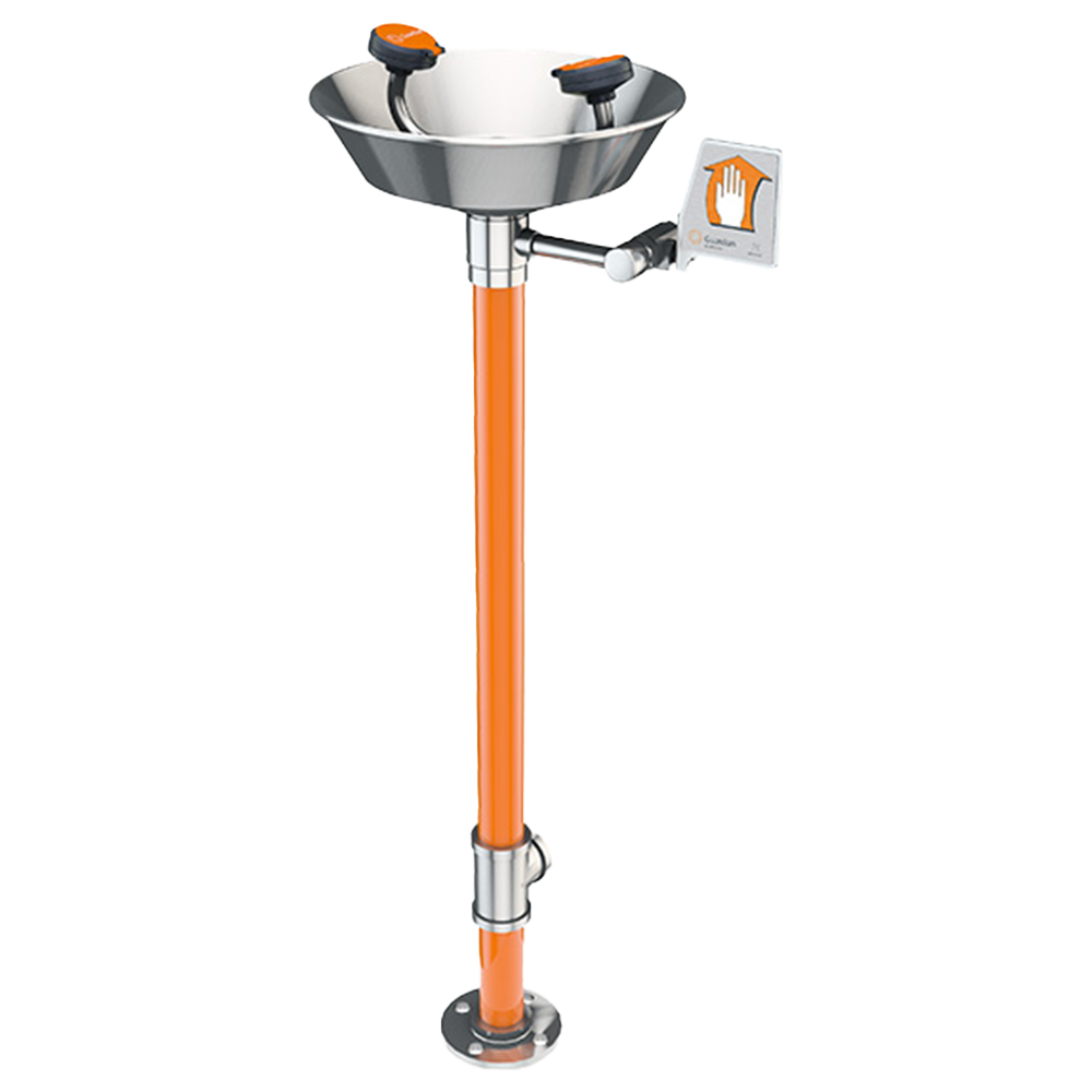 Eye/ Face Wash, Pedestal Mounted SS