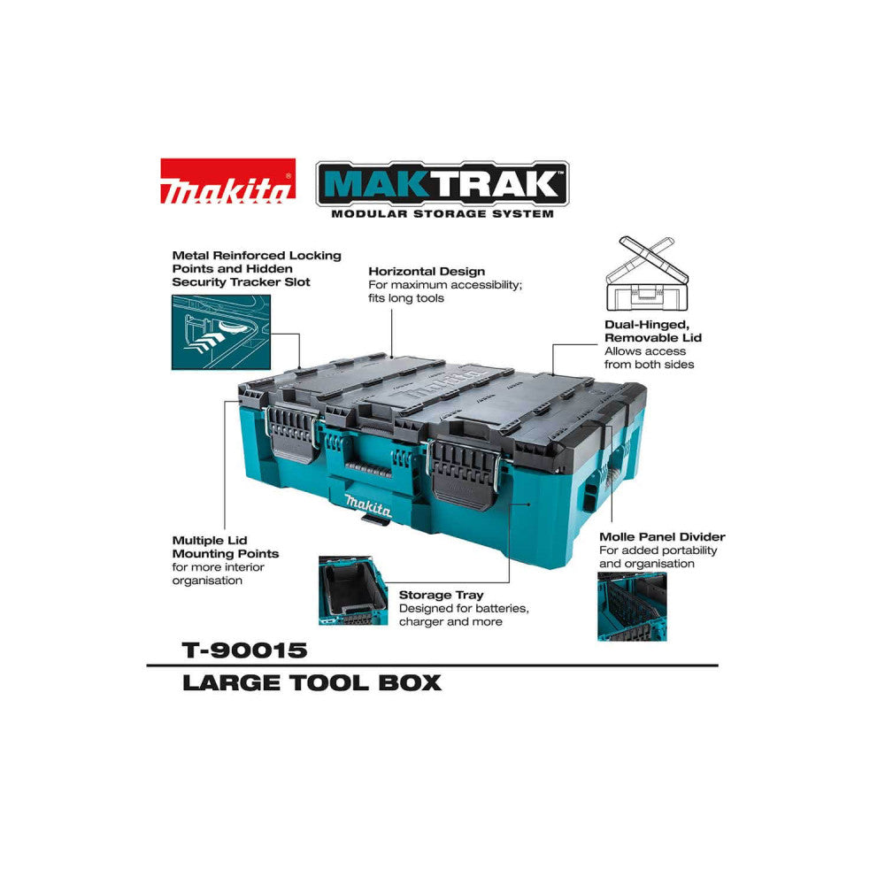 MAKITA MAKTRAK Large Tool Box (T-90015)