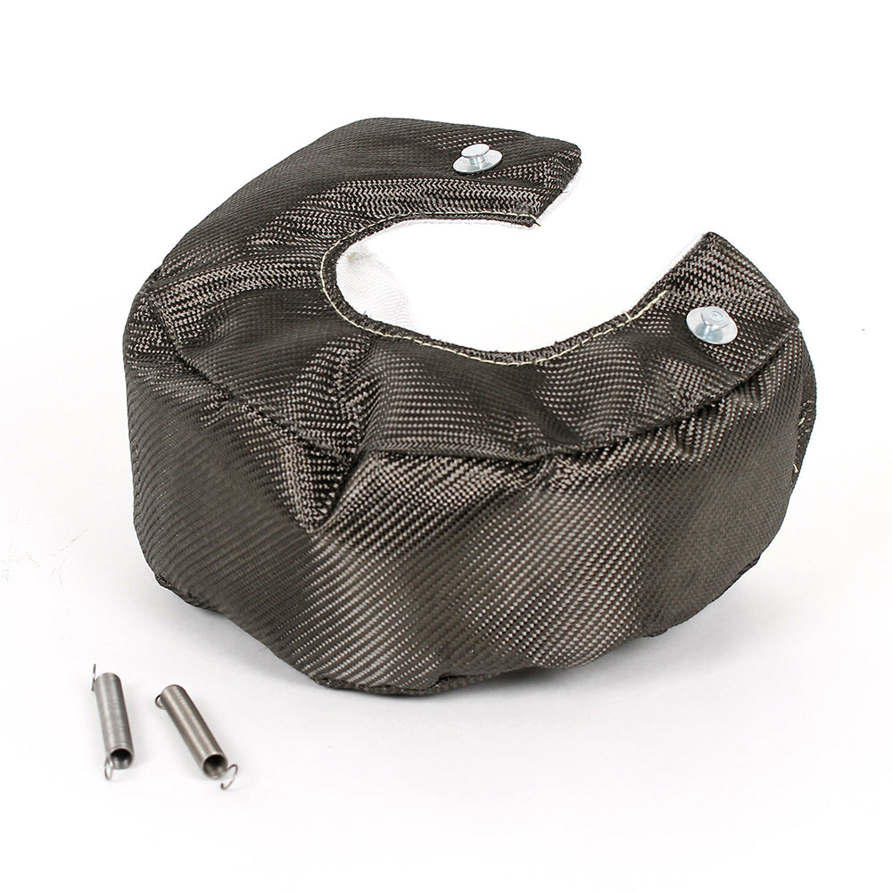 Turbo Insulation Cover Beanie For T4 Black Carbon