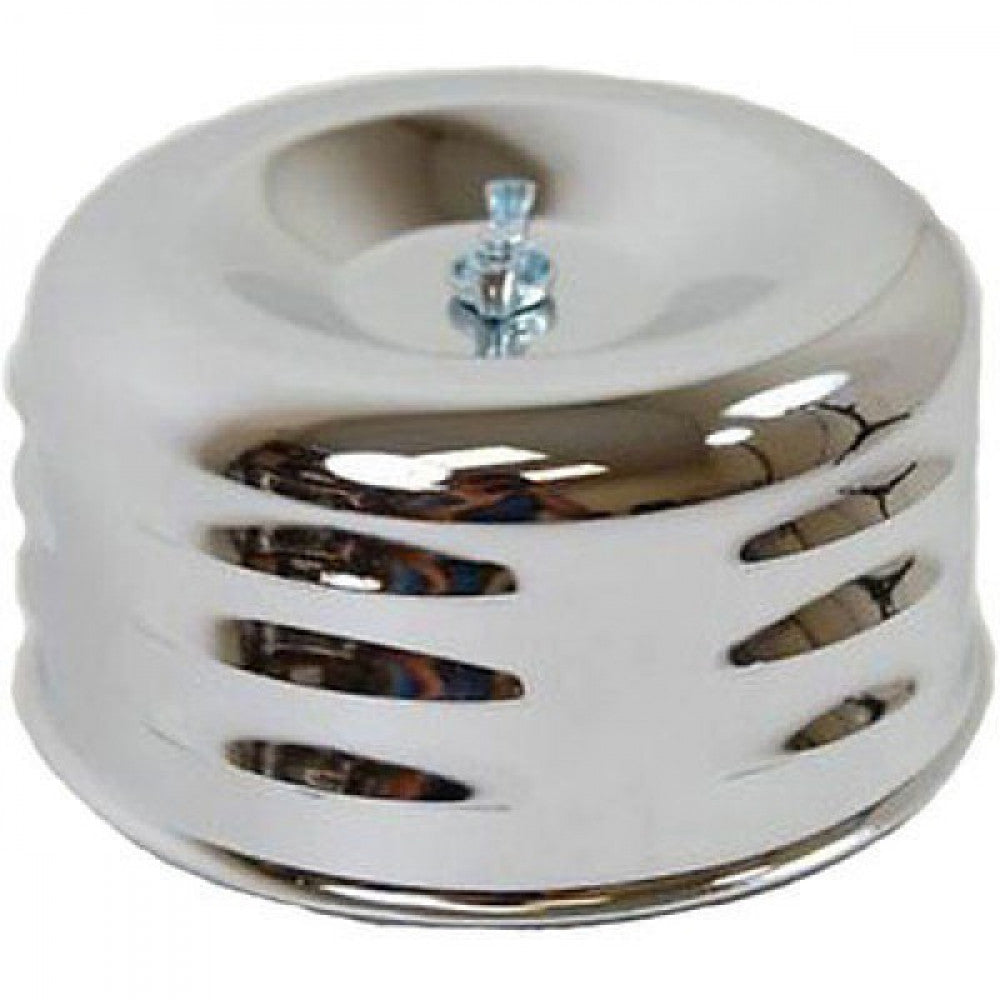 TSP Aircleaner 4 x 2-7/8 in. - Chrome Louvered #7147