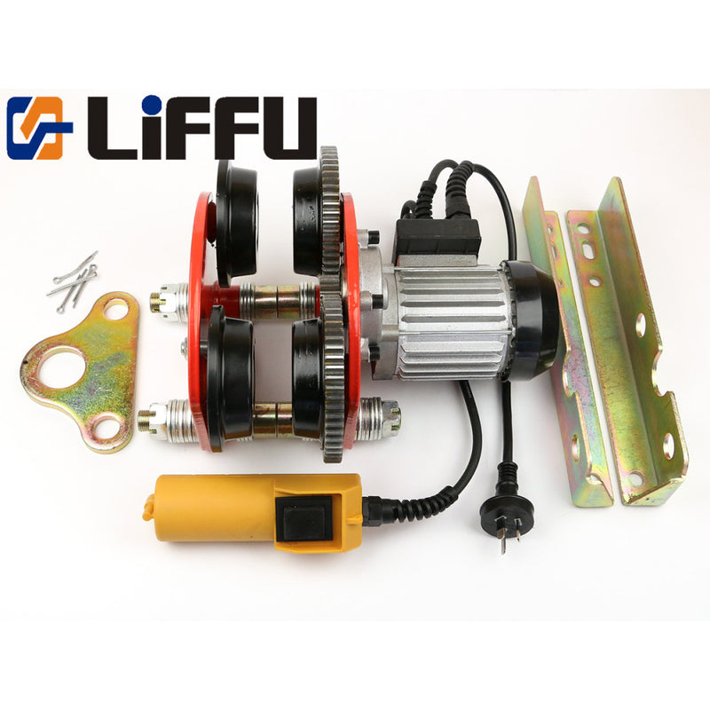 Liffu Powered I-Beam Trolley For Electric Hoist 1200Kg