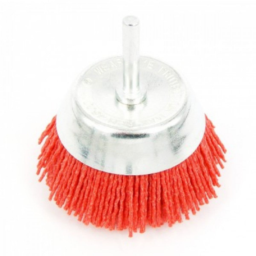 2 Pack 75mm Spindle Mounted Nylon Cup Wheel