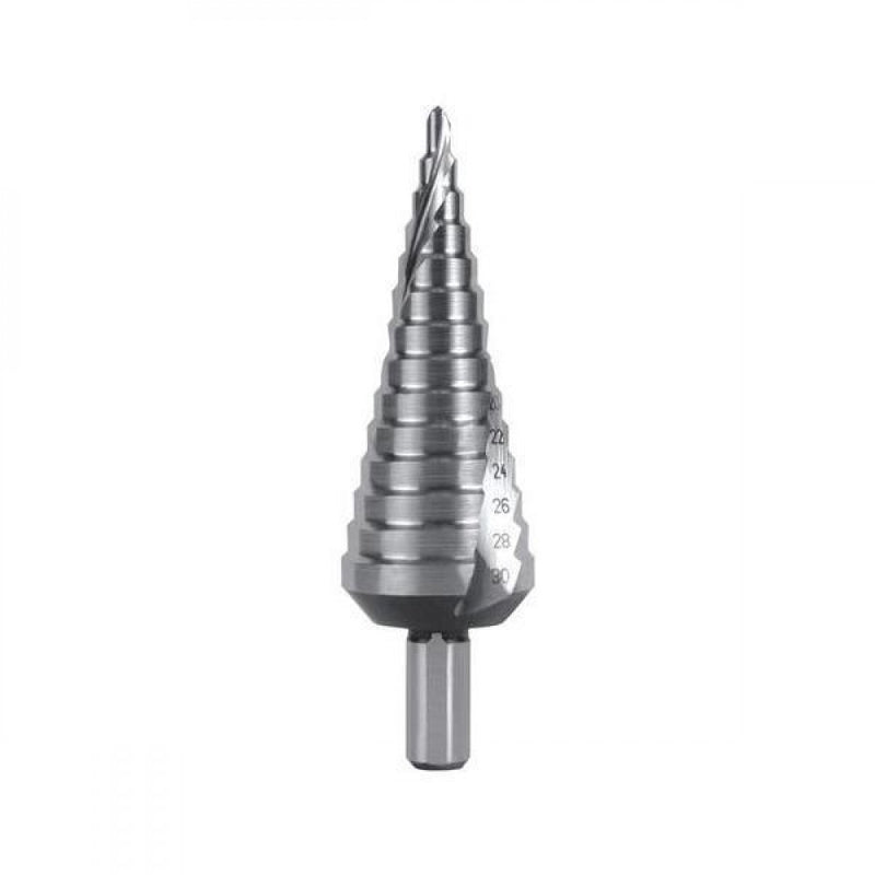 6-38mm HSS Step Drill Split Point - 10mm Shank