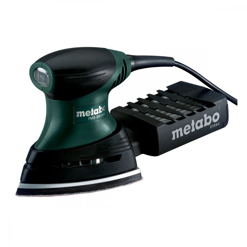 Metabo Triangular Sander 200W 100mm x 147mm Pad Size Palm Grip - FMS200INTEC