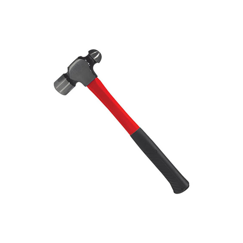 T&E Tools 24Oz Ball Pein Hammer With Fibreglass Handle