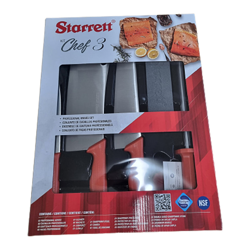 Starrett 6pce Chefs Knife Set