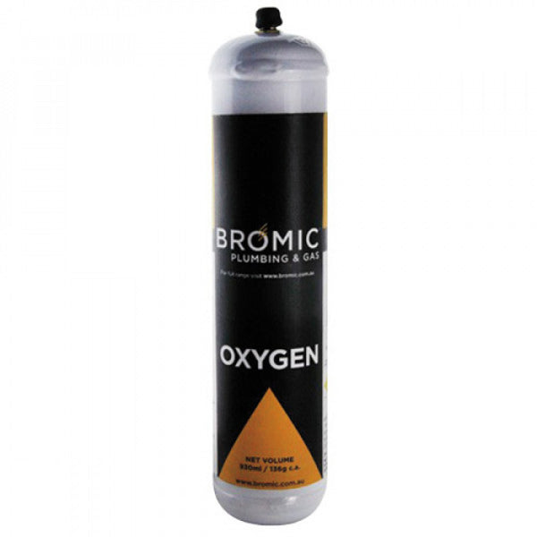 Bromic Tall Boy Oxygen Cylinder 136g (4.79oz)