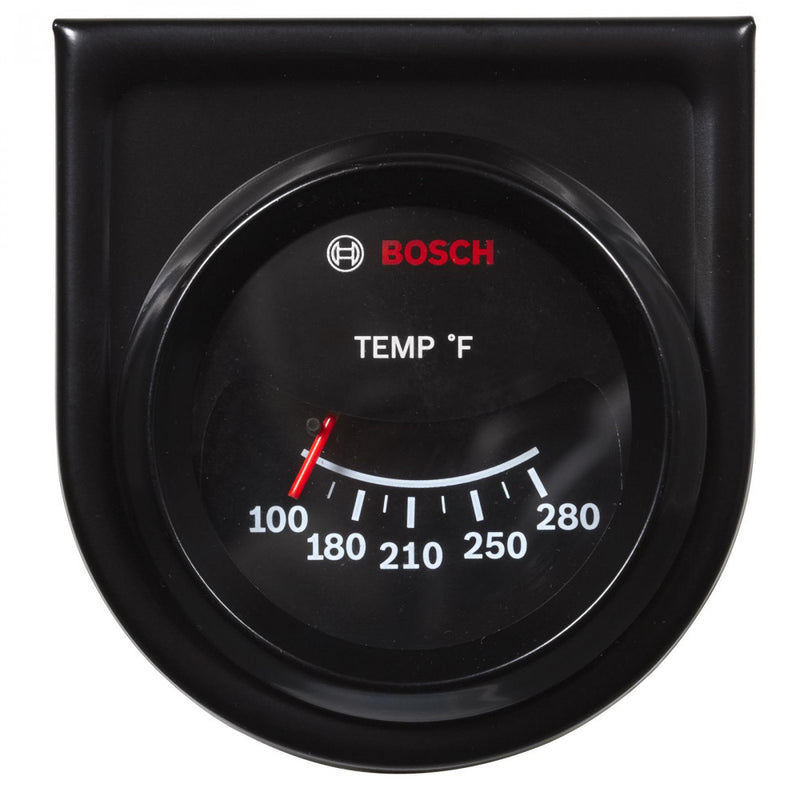 Bosch Custom Line Gauge Water - Temp 2 Inch - Black