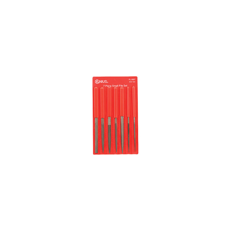 Genius 7Pc Needle File Set