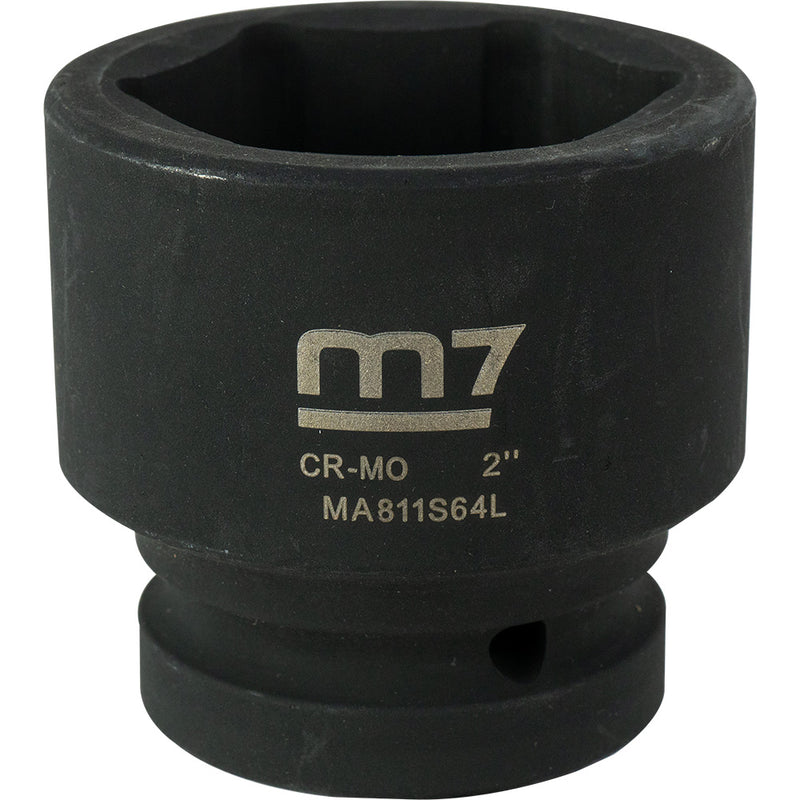 M7 Impact Socket 1in Dr. 2in