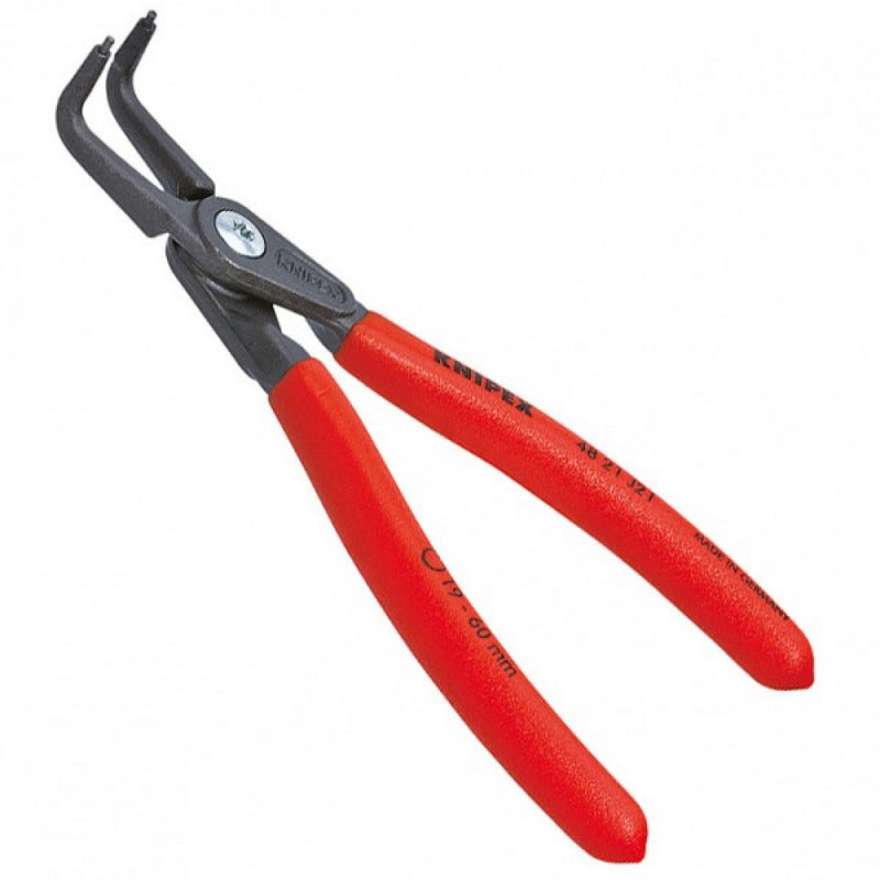 Knipex 130mm 8-13mm Internal Bent Circlip Pliers