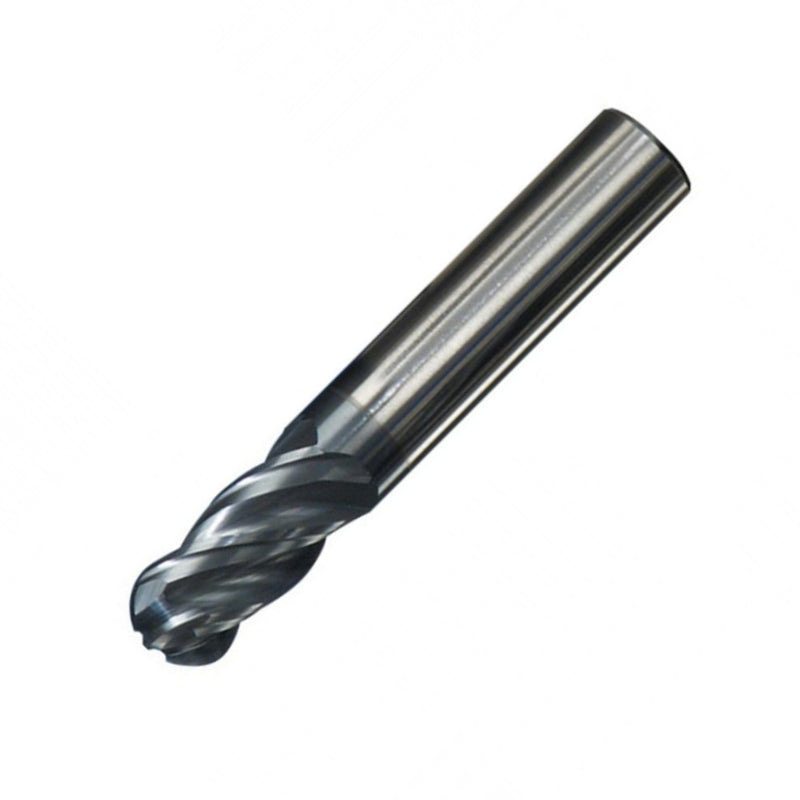 12mm Z-Carb AlTiN Ball Nose 4 Flute Carbide Endmill 26x83
