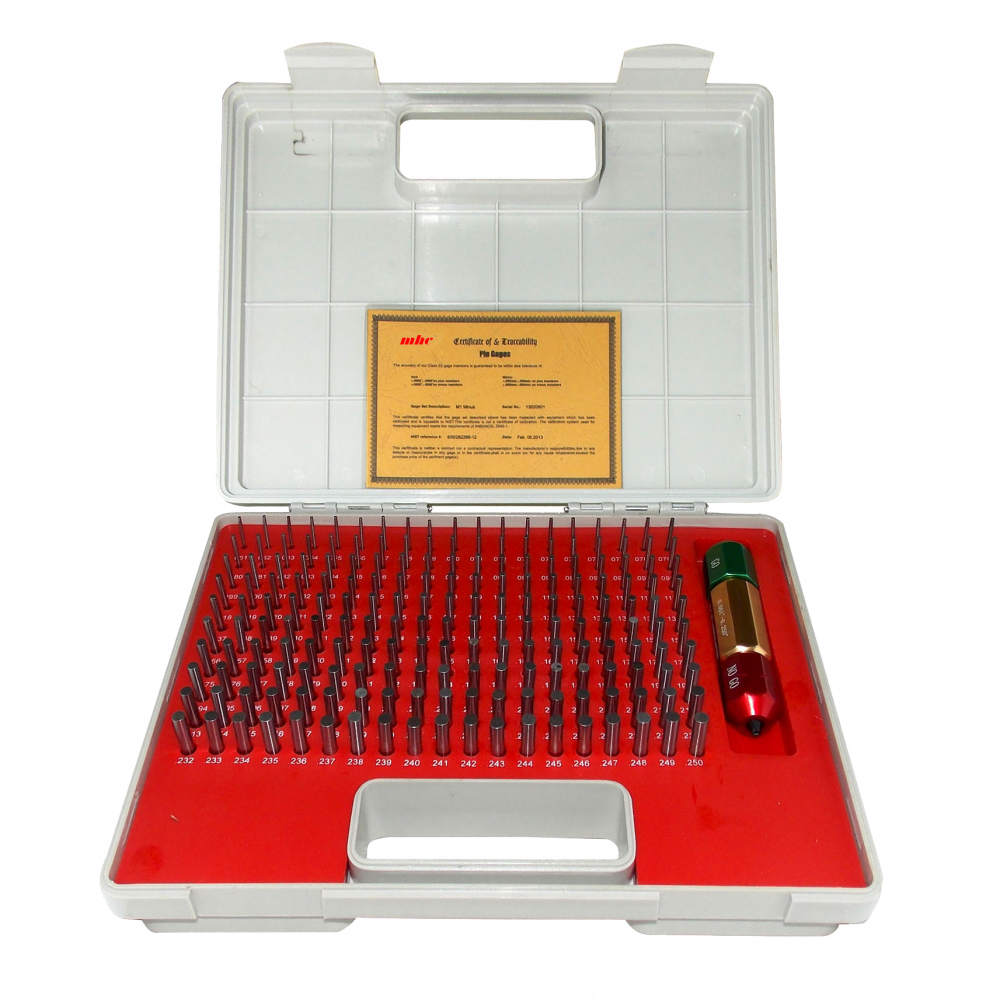 0.20-1.28, (55 Pce) Pin Gauge Set