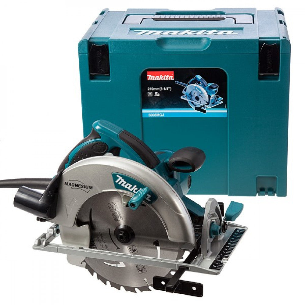Makita 5008MGJ 210mm (8¼") Circular Saw W/ Makpac #4