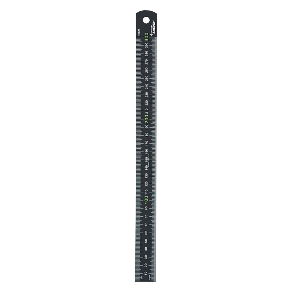 Crescent 300mm Nite Eye Stainless Steel Ruler