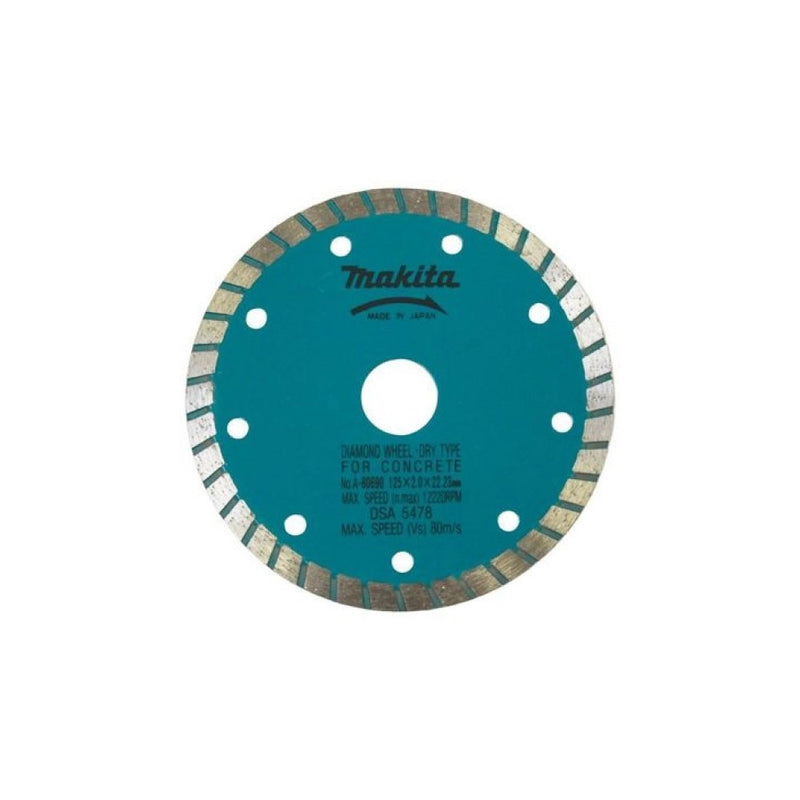 Makita Diamond Circular Saw Blade 125mm Dry