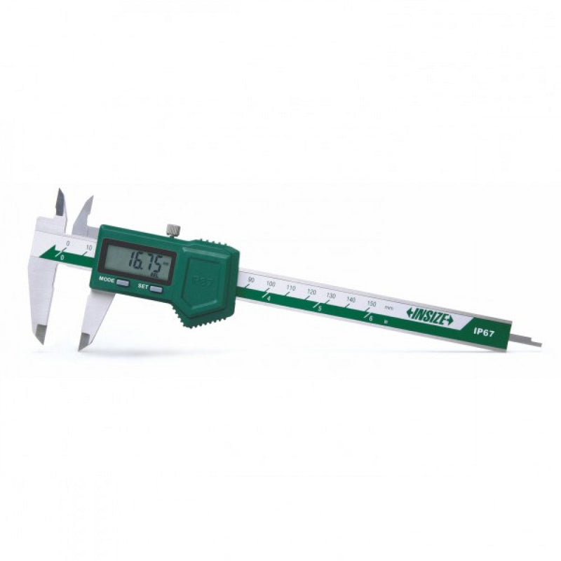 Digital Caliper IP67 Waterproof 150mm/6" 0.01mm/ .0005" Insize 1118-150B