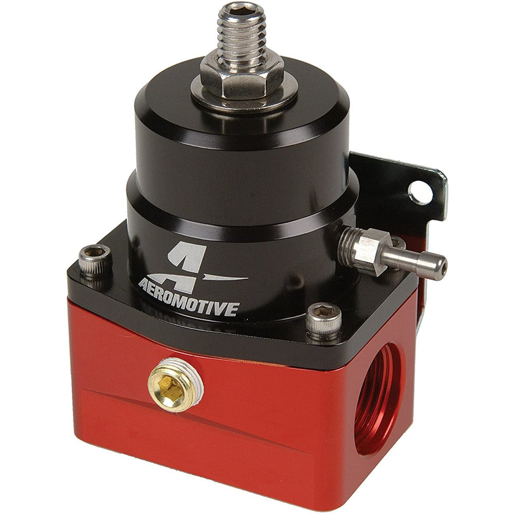 Aeromotive Fuel Regulator Billet,Adjustable, EFI, (2) -10 Inlets -6 Return#13101