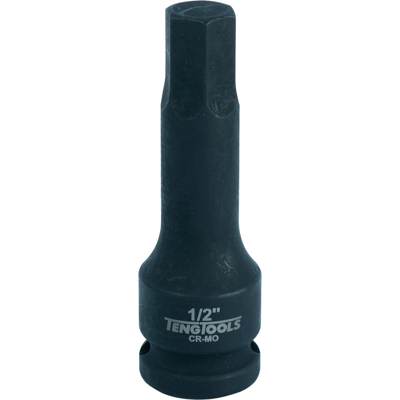 Teng 1/2in Dr. Hex Bit Impact Socket 1/2