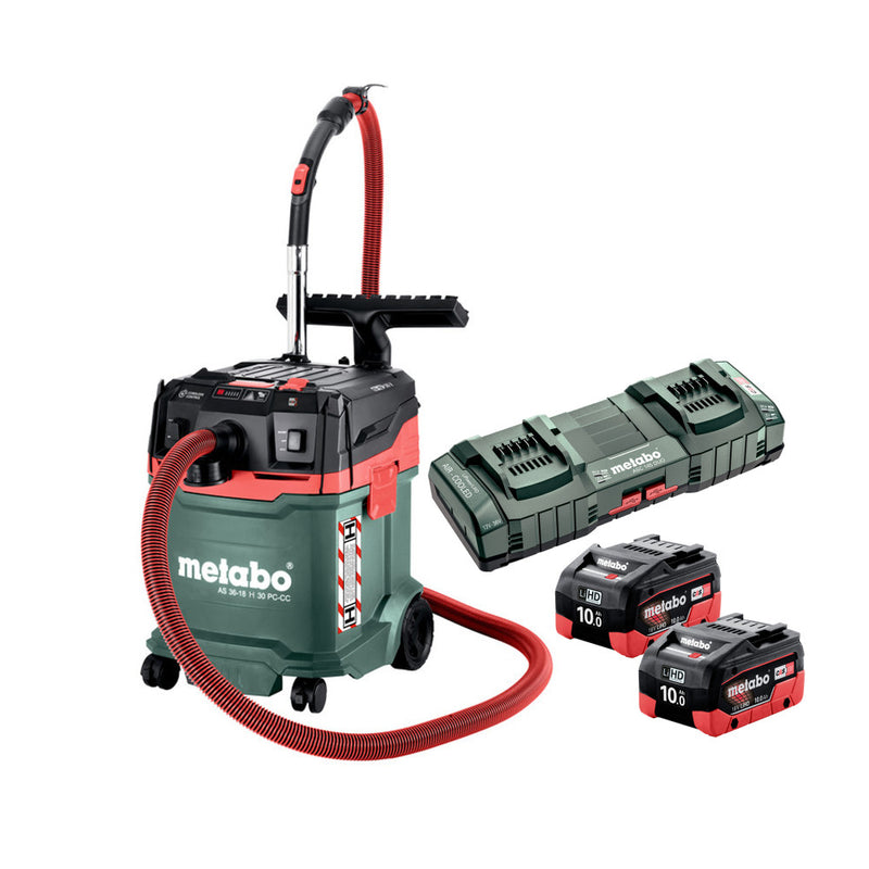 METABO 36V H CLASS 30L CORDLESS VACUUM KIT