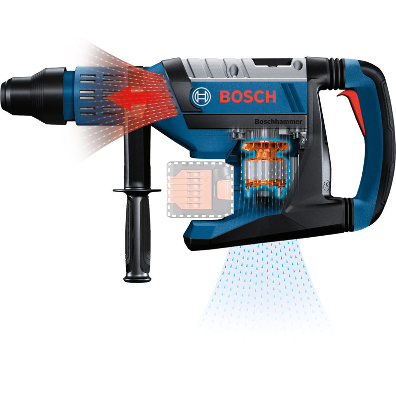 Bosch Cordless Hammer Drill GBH 18V-45 C - SDS MAX - Tool Only-  BITURBO