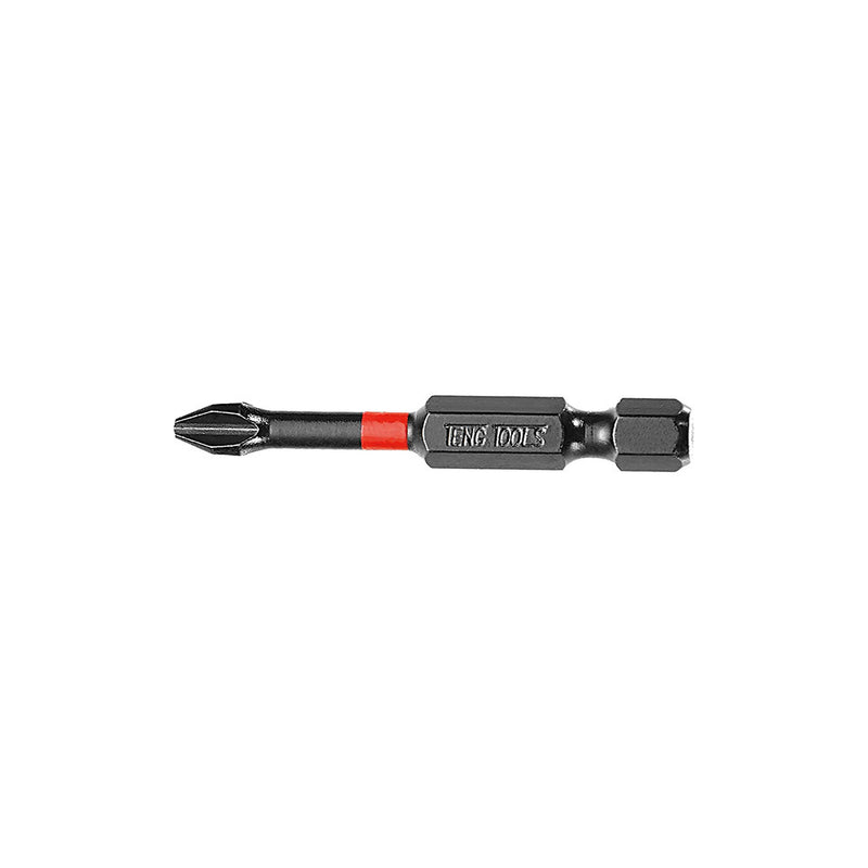 Teng 1Pc 1/4in Gr2 Impact Screwdriver Bit 50mm