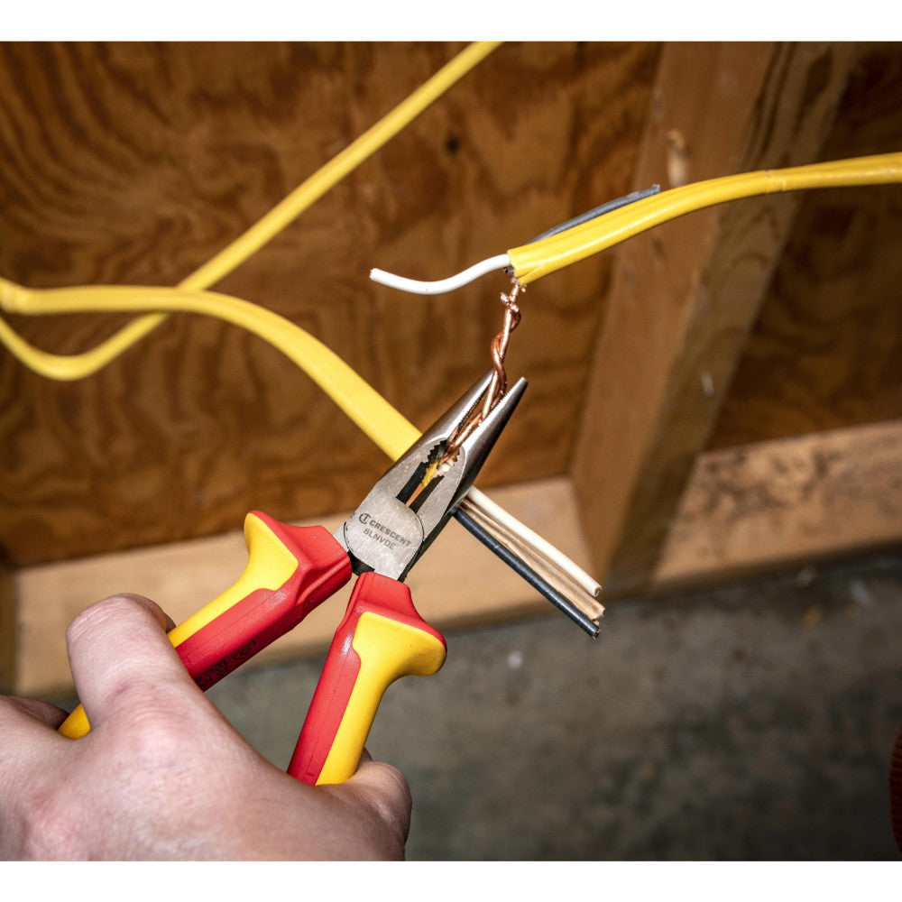 Crescent 150mm/6in. VDE Insulated Long Nose Pliers