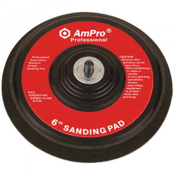 AmPro 150mm Sanding Pad For Dual Action Sander