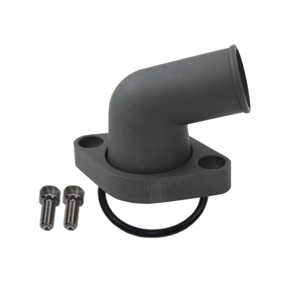 TSP Waterneck Chev SB – 15 Degree Swivel Black Aluminium Each#8459BK