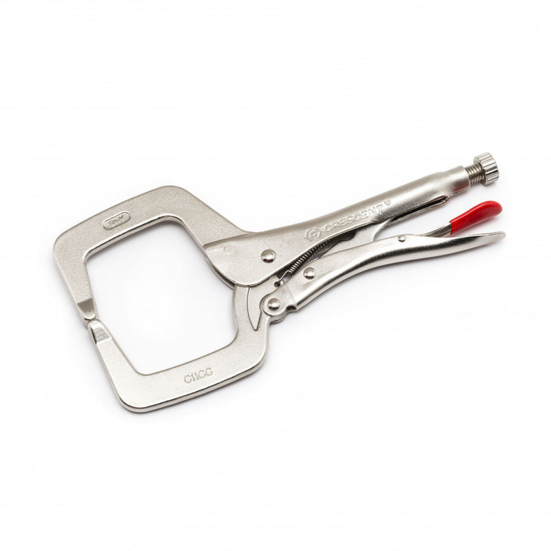 Crescent Plier Locking C-Clamp Regular Tips 280mm/11"