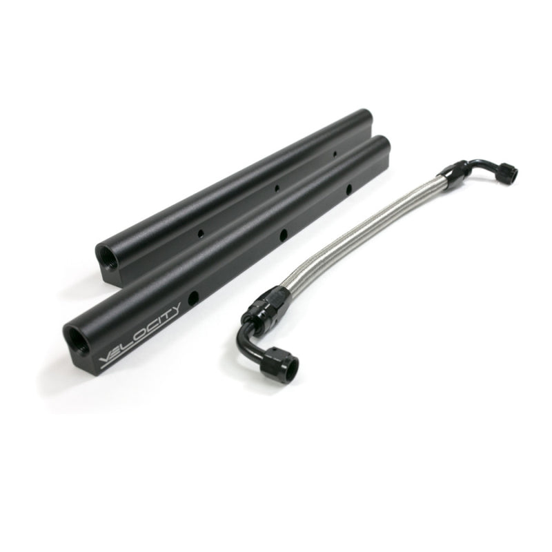 TSP Fuel Rail Kit LS Billet Velocity Black Kit