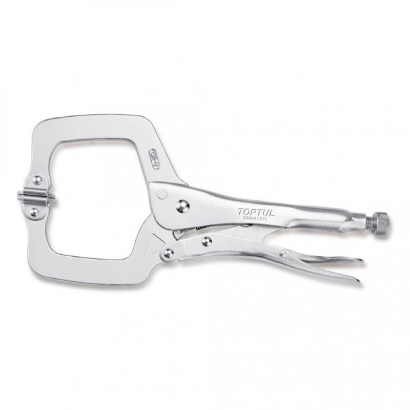 Toptul 11" C-Clamp Locking Pliers Swivel Pads