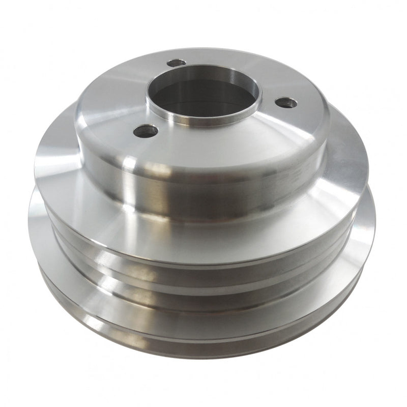 RPC Pulley – Crank/LWP/Triple - (Chev BB) - Polished Alloy Each