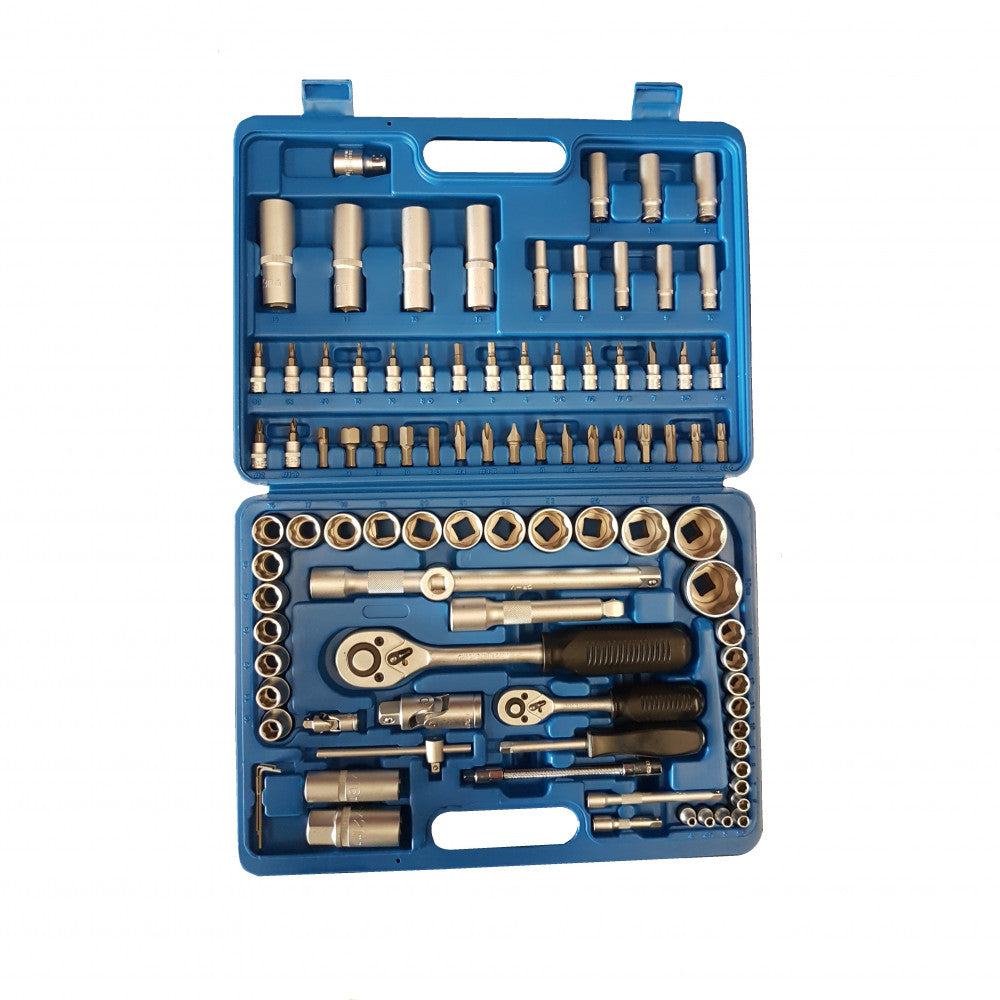 KC Tools 1/4" & 1/2" Drive Socket Set - 94 Piece