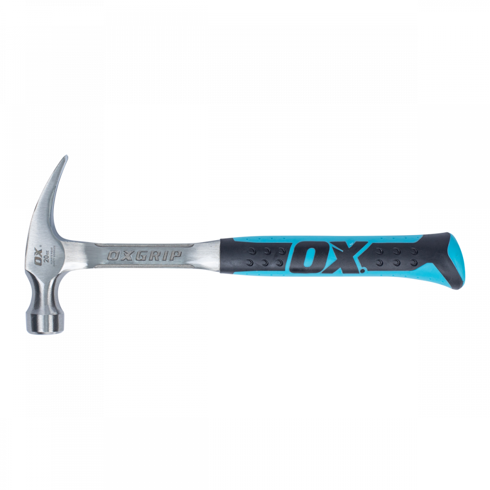 OX Pro Straight Claw Hammer - 20oz / 560g