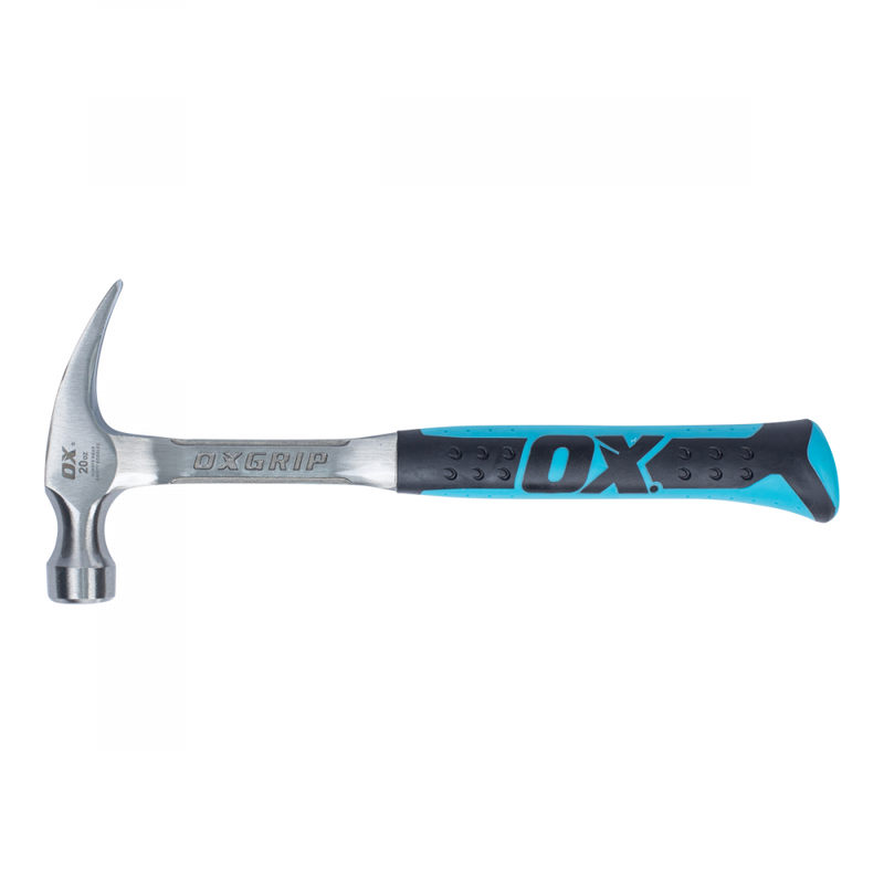 OX Pro Straight Claw Hammer - 20oz / 560g