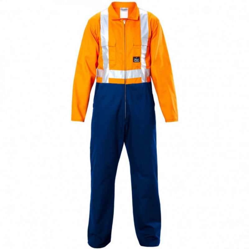 Hard Yakka Cotton Day/Night Hi-Vis Overall